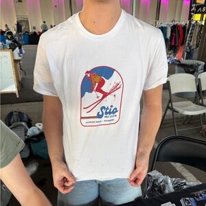 ISO “Men’s White Ski Club Tee”